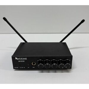 Fifine M-K036 Wireless Microphone Receiver Mixer Dual UHF 570/565MHz ONLY